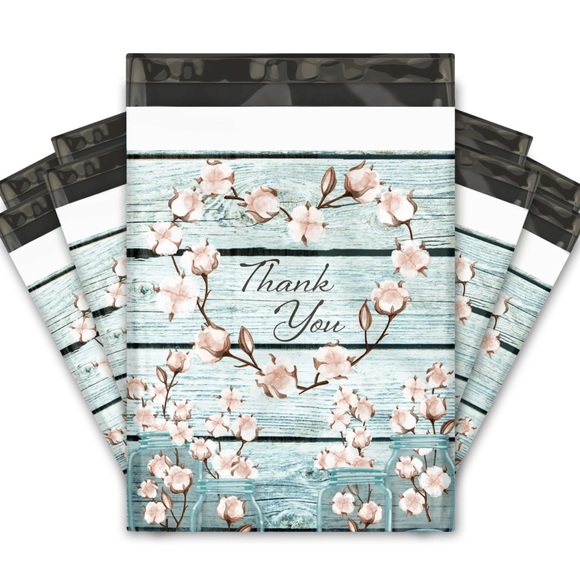 20 10x13 Thank You Poly Mailers NIP - Picture 1 of 4